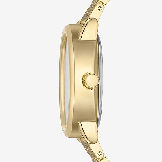 Geneva Geneva Ladies Womens Crystal Accent Gold Tone Bracelet Watch Fmdjm327