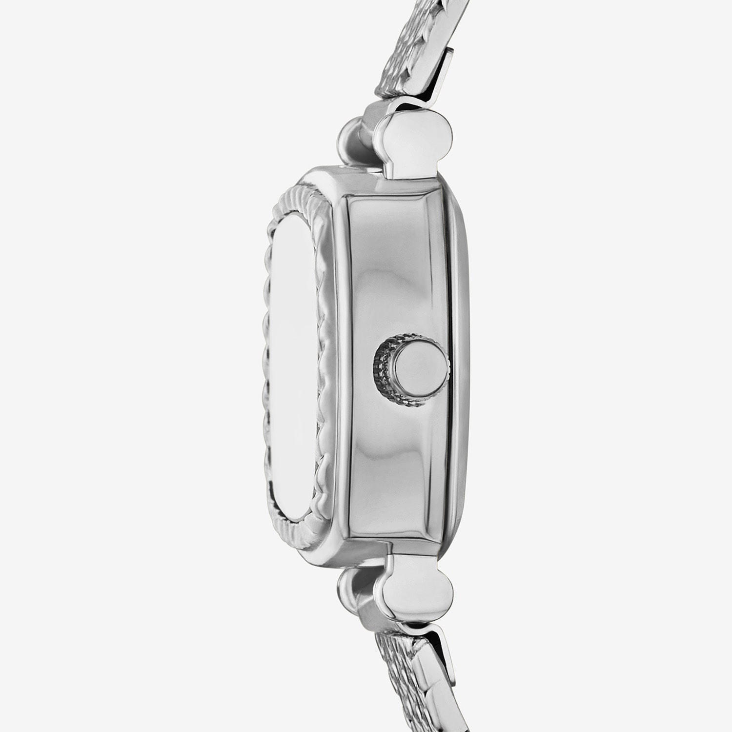 Geneva Geneva Ladies Womens Silver Tone Stainless Steel Bracelet Watch Fmdjm324