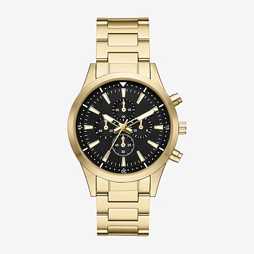 Opp Mens Gold Tone Bracelet Watch Fmdjo364, One Size, Yellow