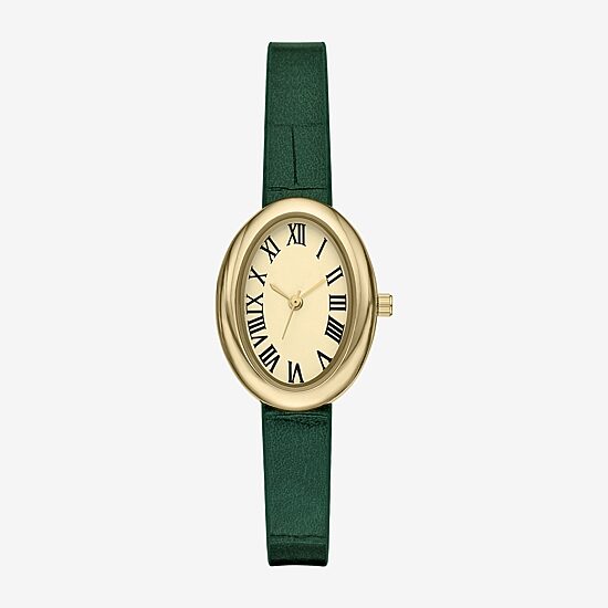 Opp Womens Green Strap Watch Fmdjo358