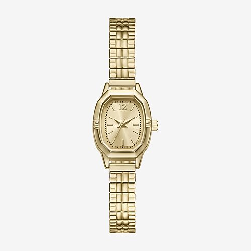 Opp Womens Gold Tone Stainless Steel Expansion Watch Fmdjo352, One Size, Yellow