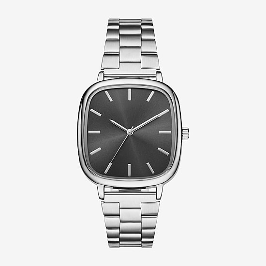 Opp Mens Silver Tone Bracelet Watch Fmdjo367