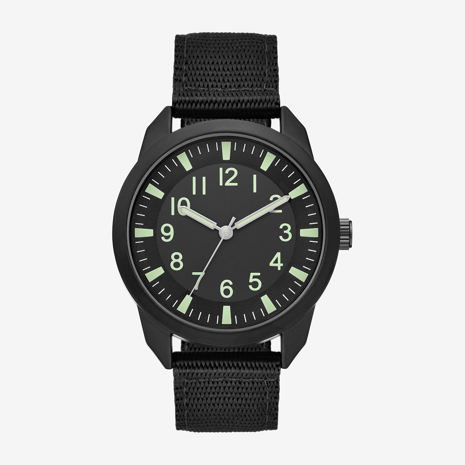 Opp Mens Black Strap Watch Fmdjo369