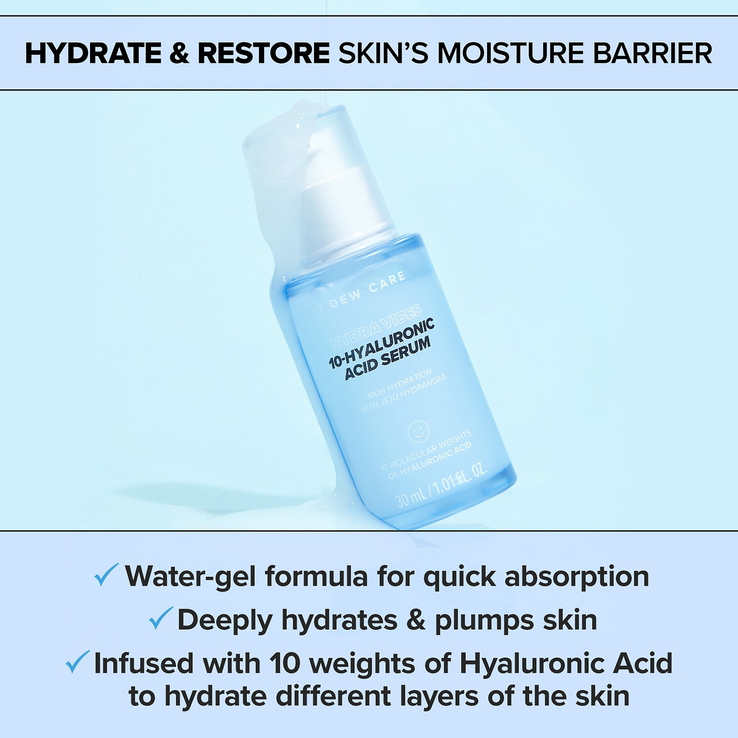 I Dew Care Hydra Vibes Hydrating Serum Face Serum