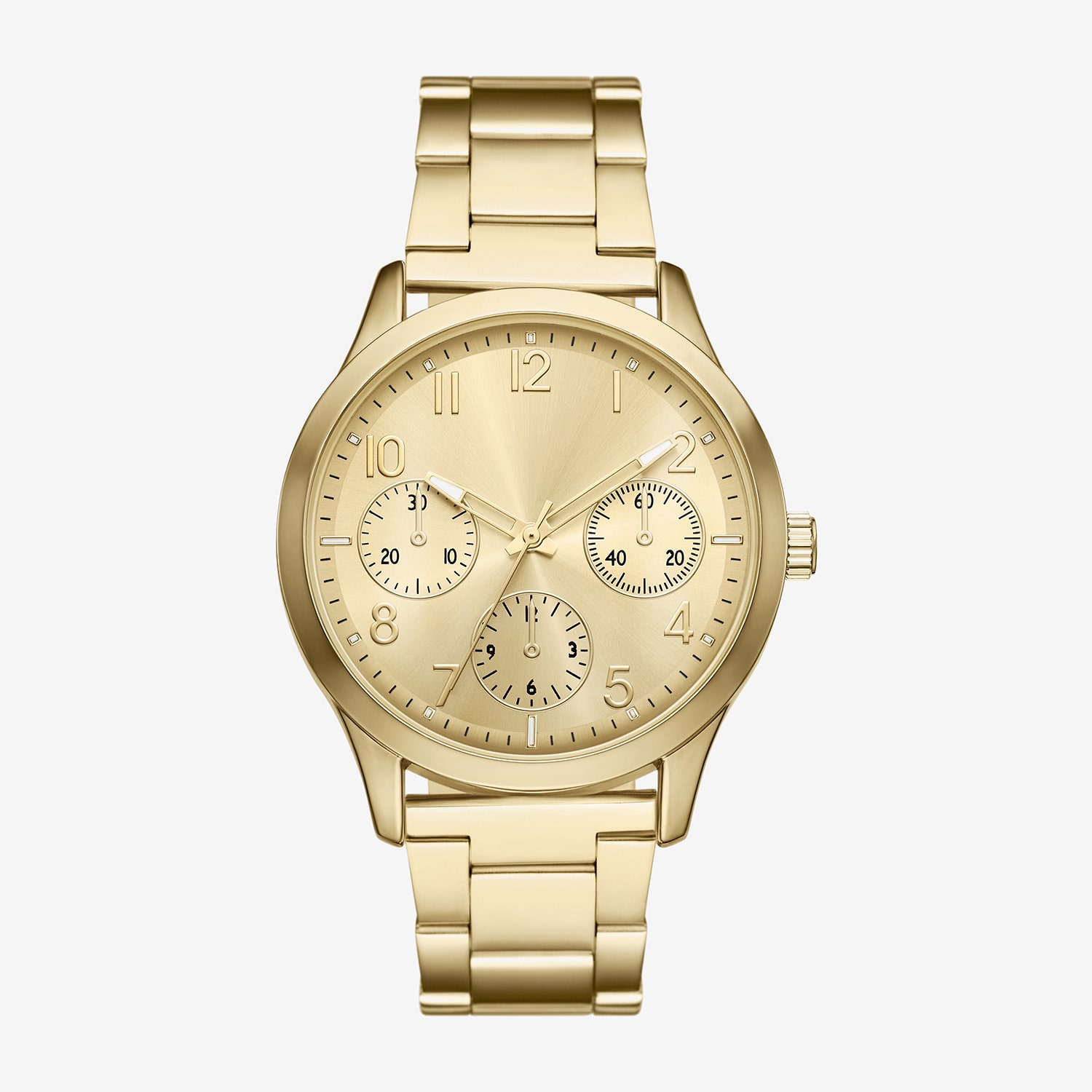 Opp Mens Gold Tone Bracelet Watch Fmdjo366