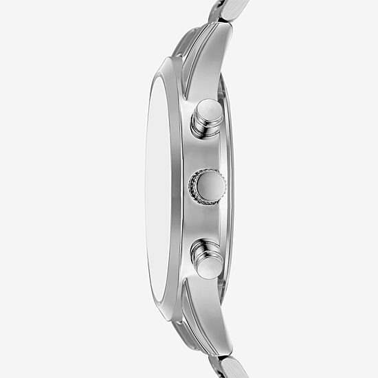 Opp Mens Silver Tone Bracelet Watch Fmdjo365