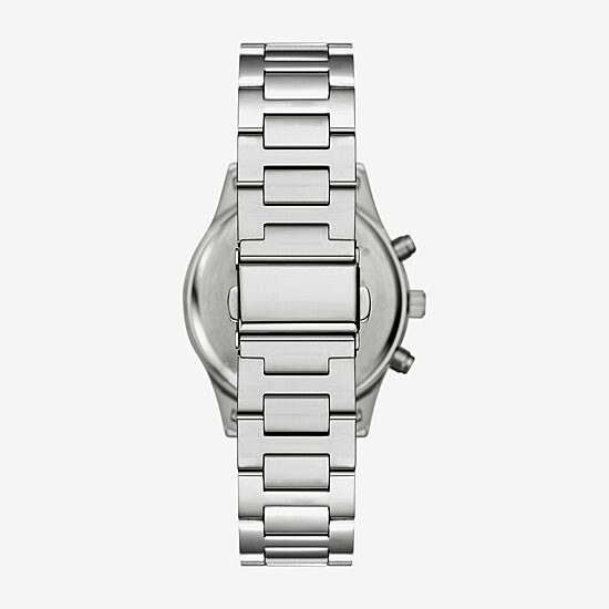 Opp Mens Silver Tone Bracelet Watch Fmdjo365