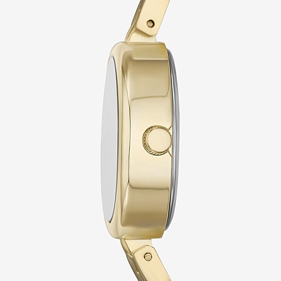 Opp Womens Gold Tone Bracelet Watch Fmdjo360
