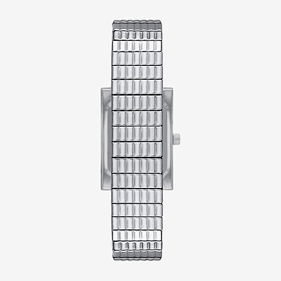 Opp Womens Silver Tone Stainless Steel Expansion Watch Fmdjo351