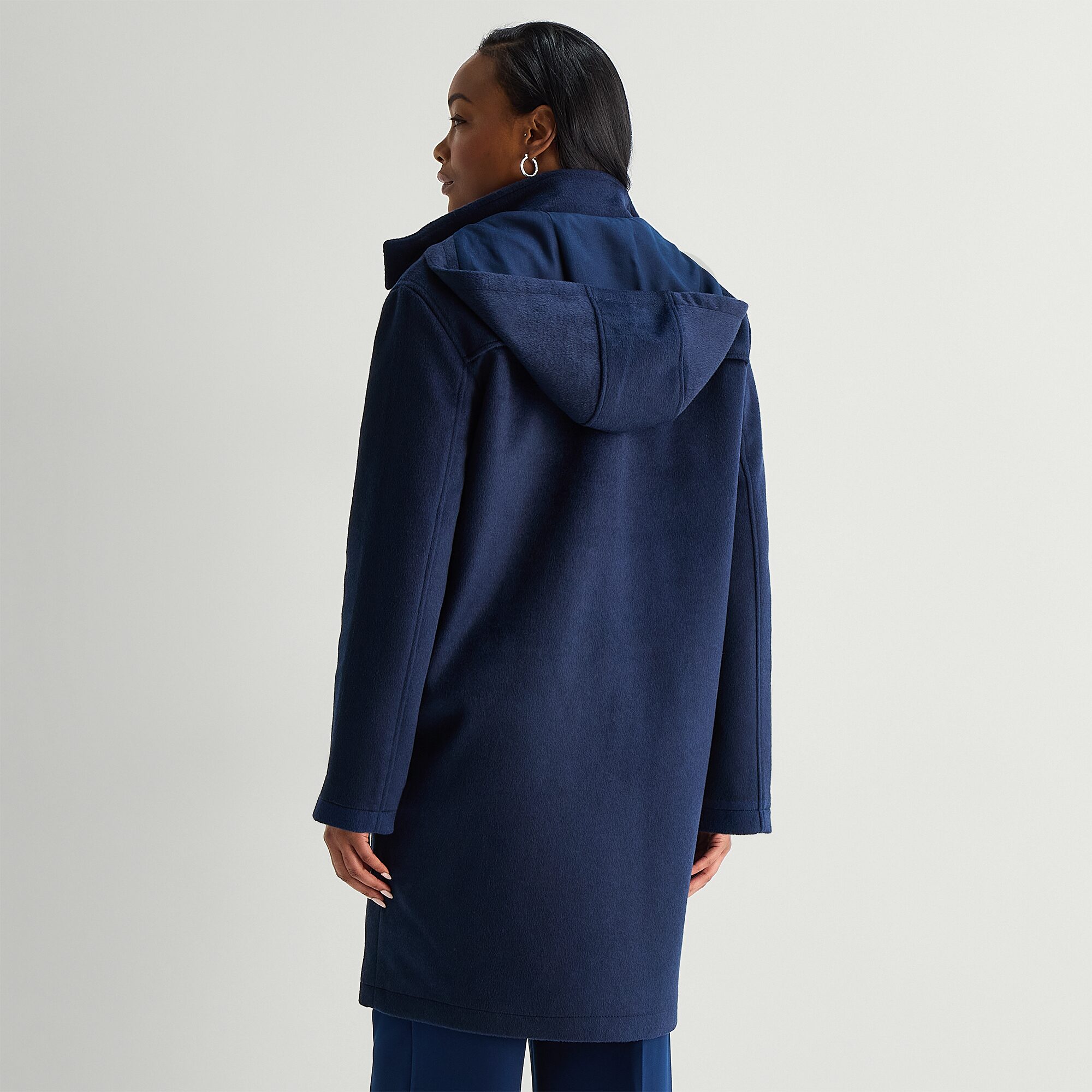 Liz Claiborne Womens Hooded Coat