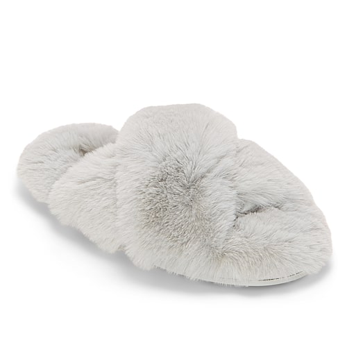 Js Jessica Simpson Jessica Simpson Slippers Womens Slip-on Slippers In Gray
