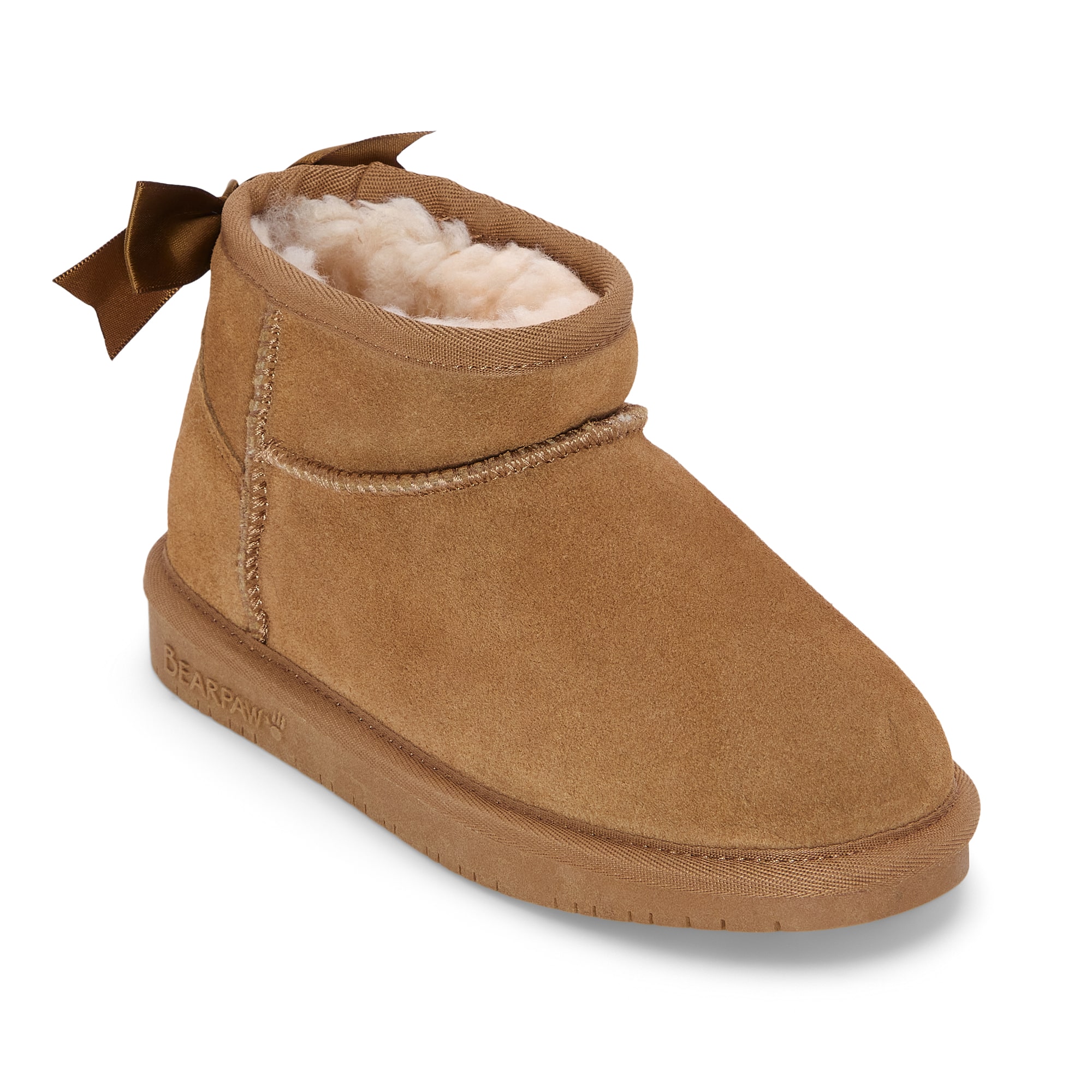 Bearpaw Little & Big Kid Girls Olena Water Resistant Flat Heel Winter Boots