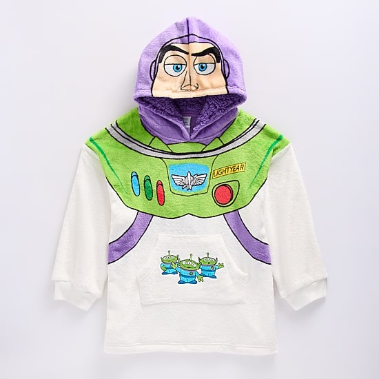 Disney Collection Girls Long Sleeve Buzz Lightyear Fleece Hoodie