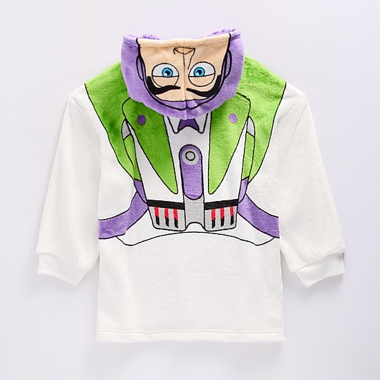 Disney Collection Girls Long Sleeve Buzz Lightyear Fleece Hoodie