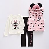 Toddler Girls Minnie Mouse 3-pc. Pant Set