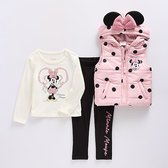 Toddler Girls Minnie Mouse 3-pc. Pant Set