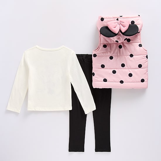 Toddler Girls Minnie Mouse 3-pc. Pant Set