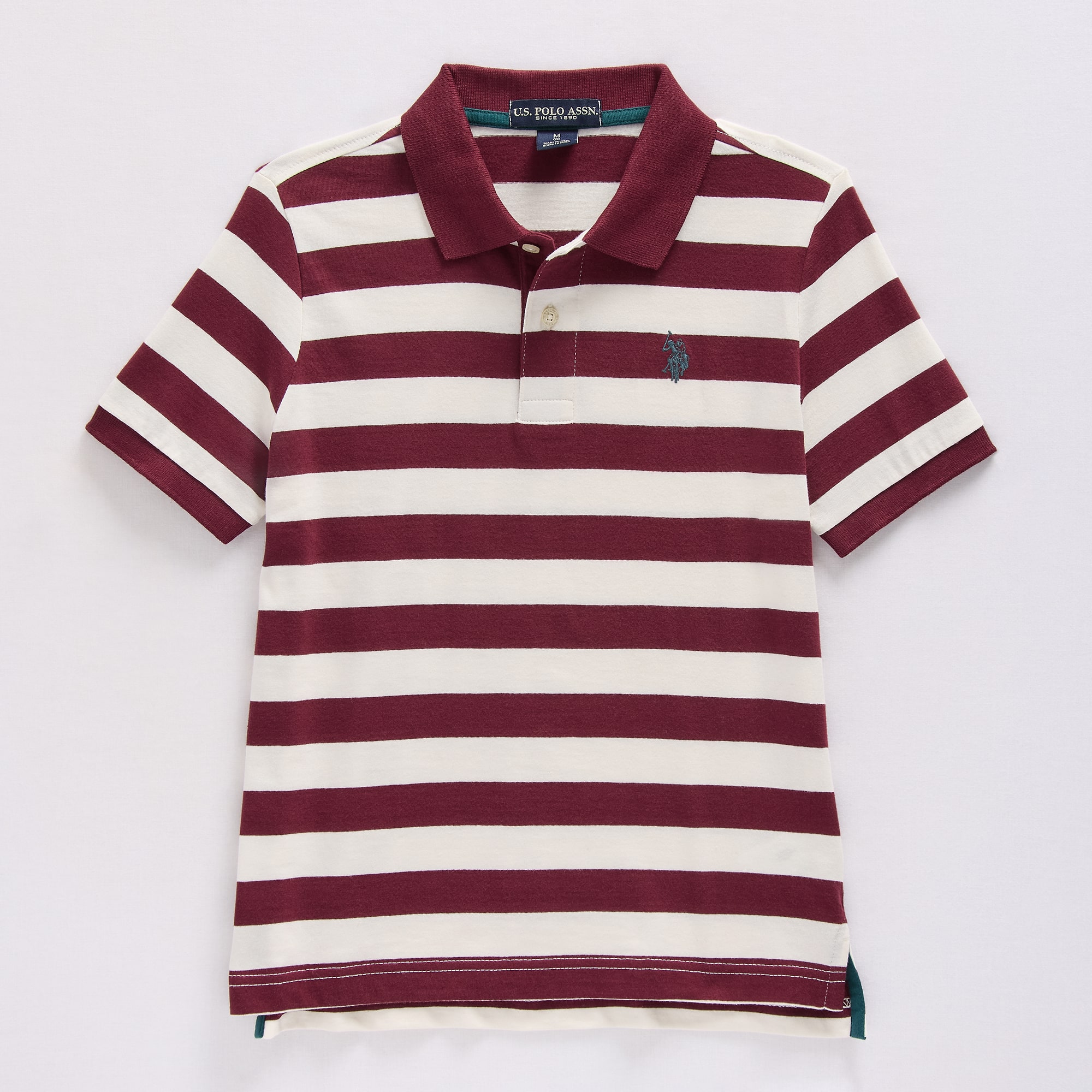 U.S. Polo Assn. Little & Big Kid Boys Short Sleeve Regular Fit Embroidered Polo Shirt