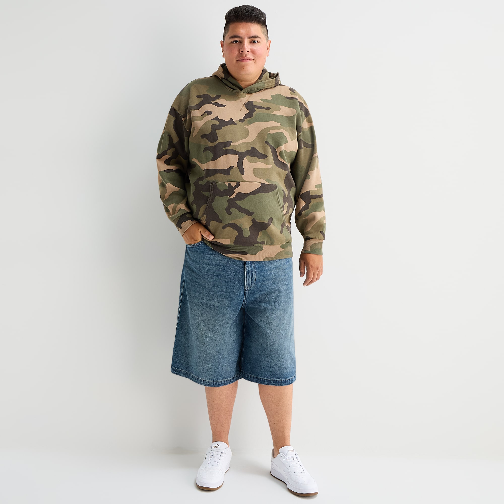 Arizona Mens 16" Big and Tall Denim Short