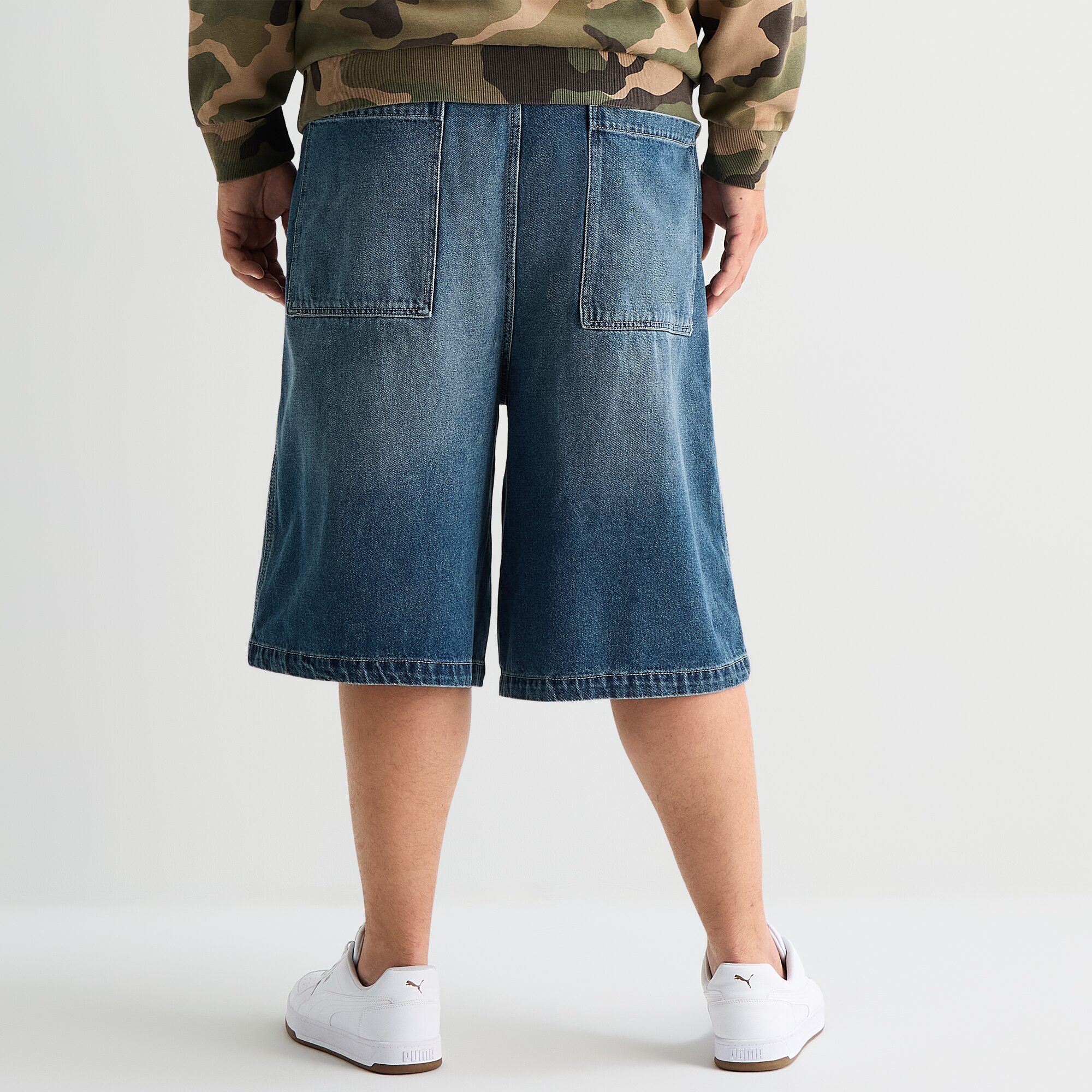 Arizona Mens 16" Big and Tall Denim Short