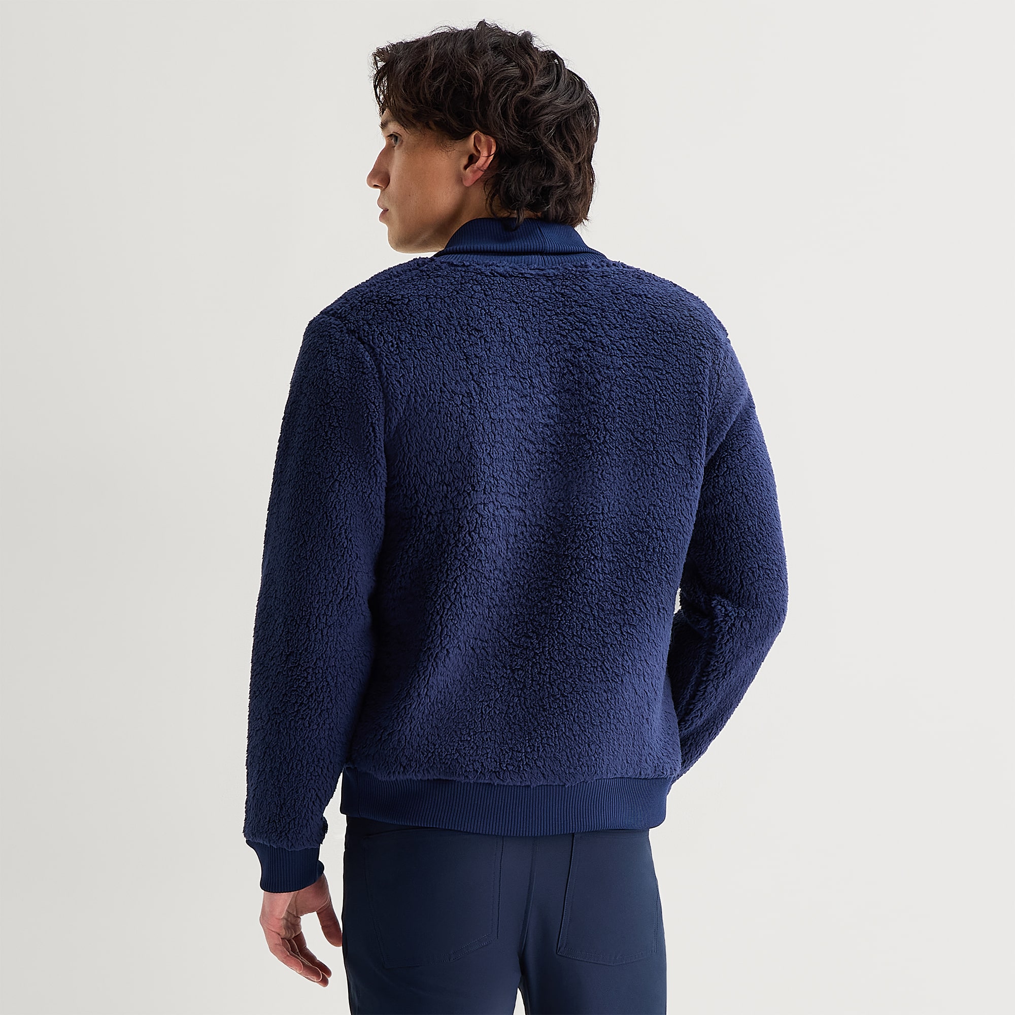 Stylus Mens V Neck Long Sleeve Cardigan