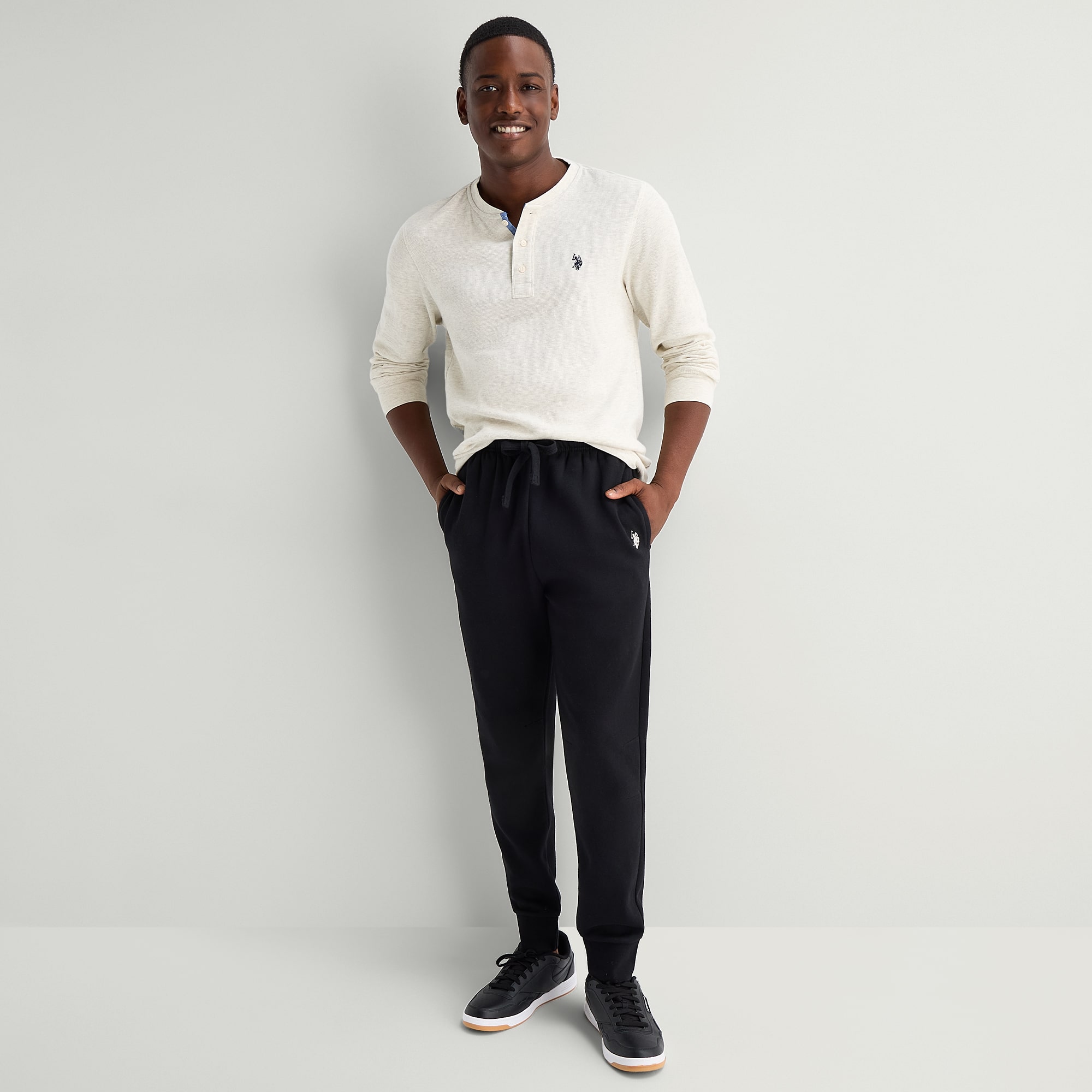U.S. Polo Assn. Fleece Mens Regular Fit Jogger Pant