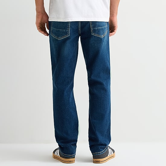Arizona Mens Tapered Leg Athletic Fit Jean