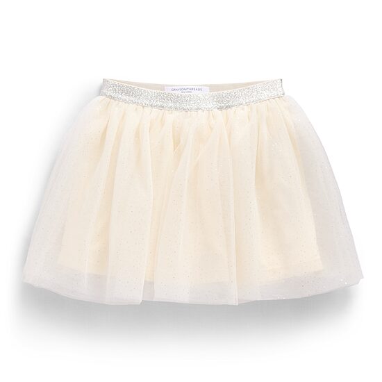 Grayson Threads, The Label Little & Big Kid Girls Mid Rise Mini Flared Skirt