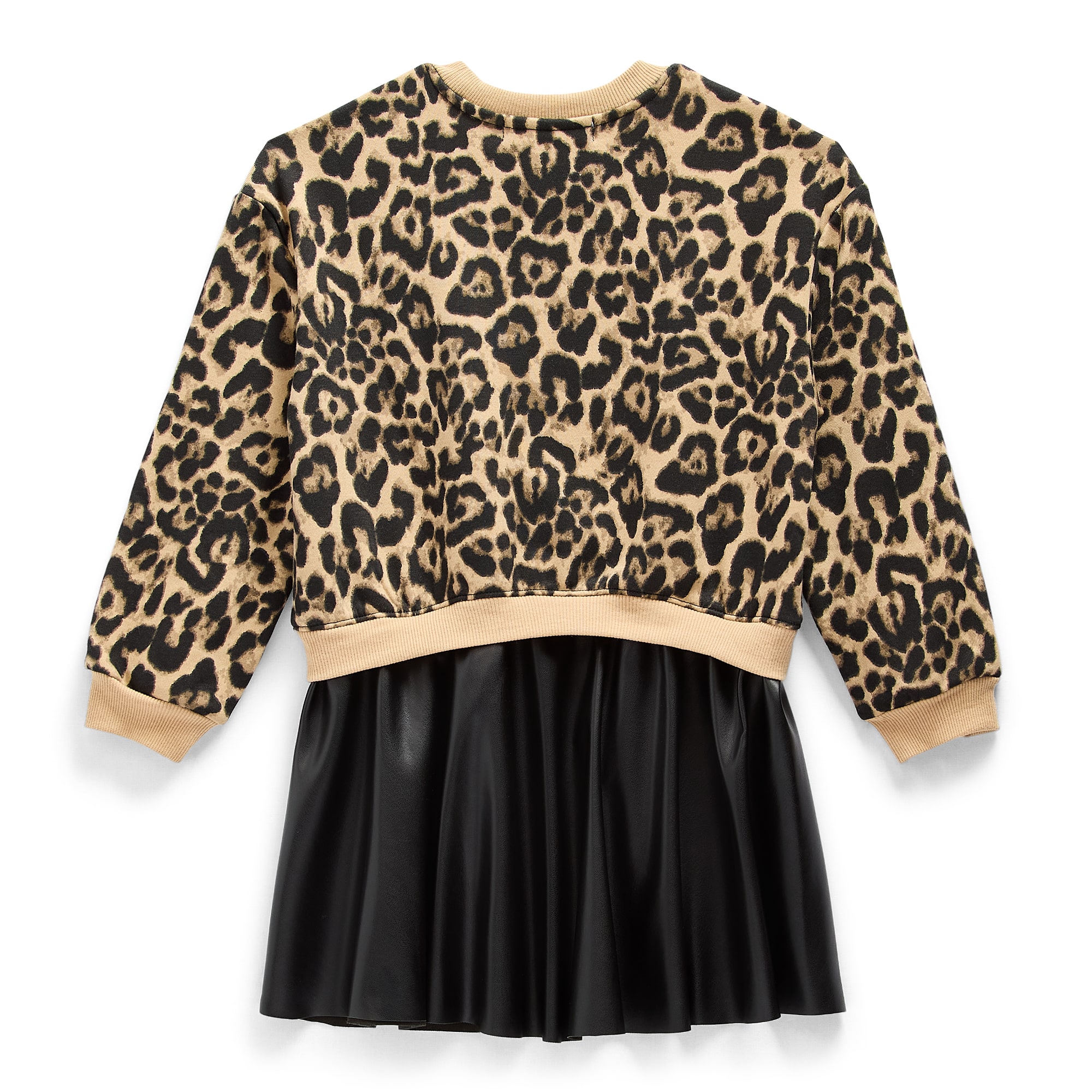Grayson Threads, The Label Girls Long Sleeve Fit + Flare Dress