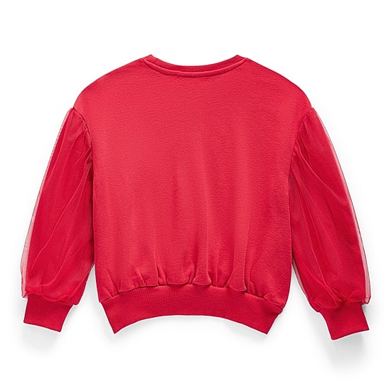 Jingle Ball Little & Big Kid Girls Crew Neck Long Sleeve Sweatshirt