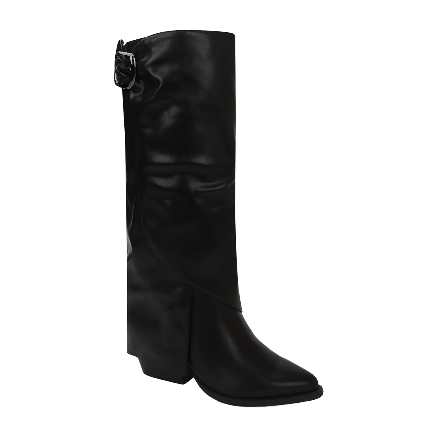 Yoki Womens Gabriel-29 Block Heel Dress Boots