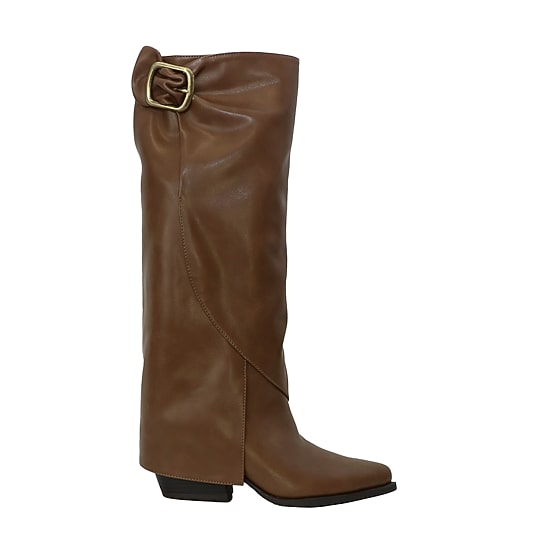 Yoki Womens Gabriel-29 Block Heel Dress Boots