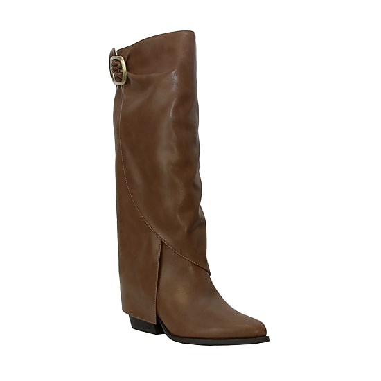 Yoki Womens Gabriel-29 Block Heel Dress Boots