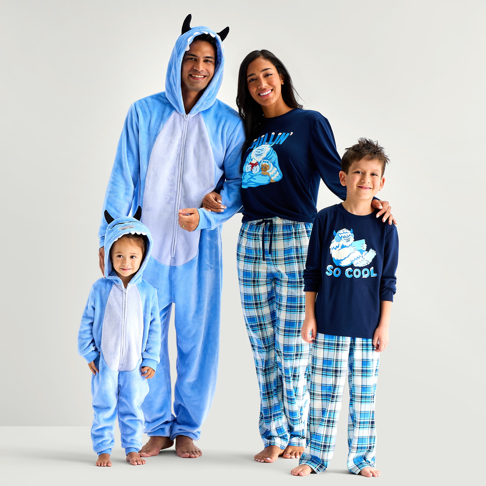North Pole Trading Co. Fleece Long Sleeve Hooded One Piece Pajama
