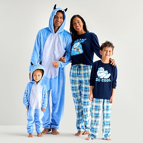 North Pole Trading Co. Fleece Long Sleeve Hooded One Piece Pajama