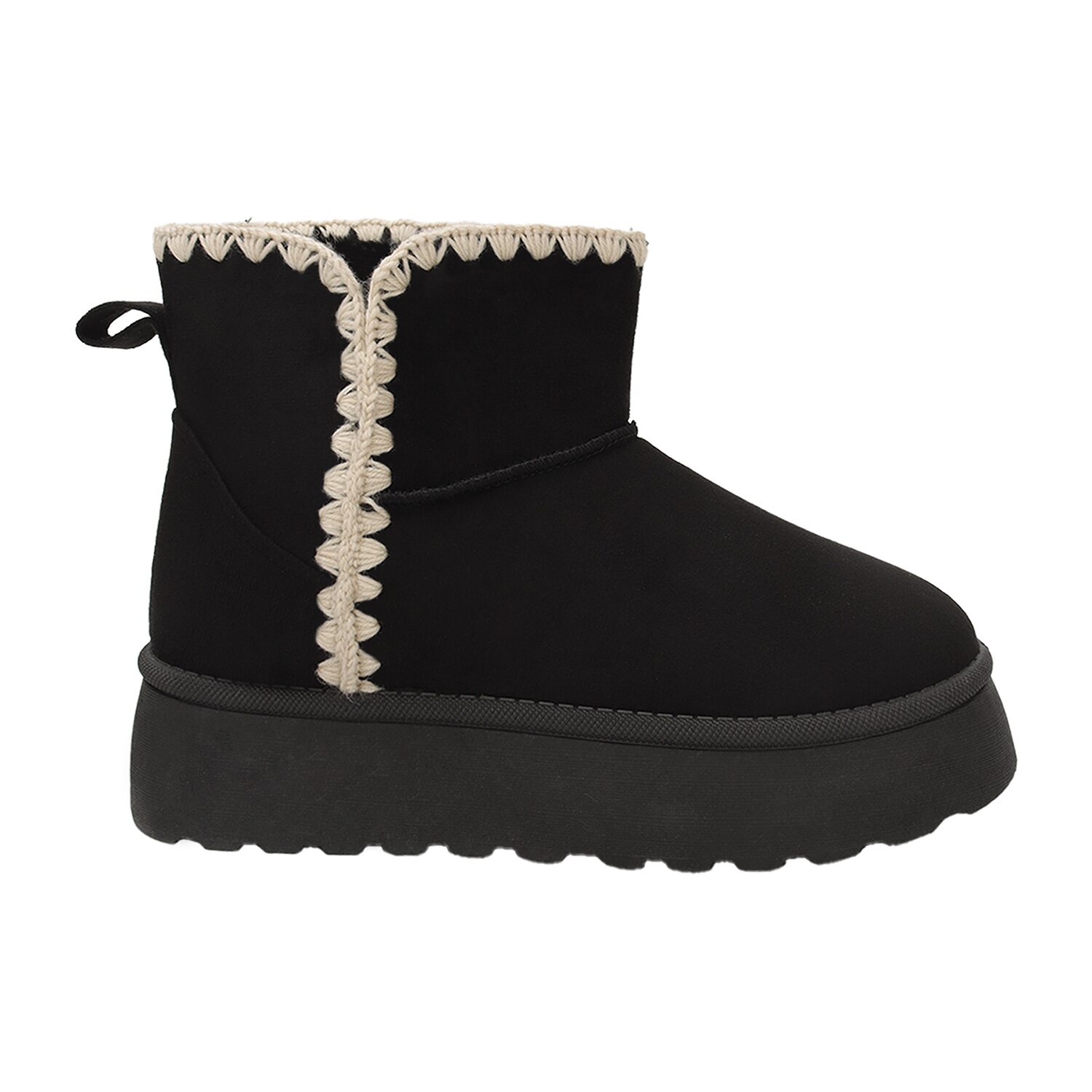 Yoki Womens Owen-72 Flat Heel Booties