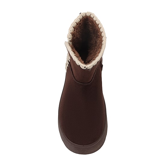 Yoki Womens Owen-72 Flat Heel Booties