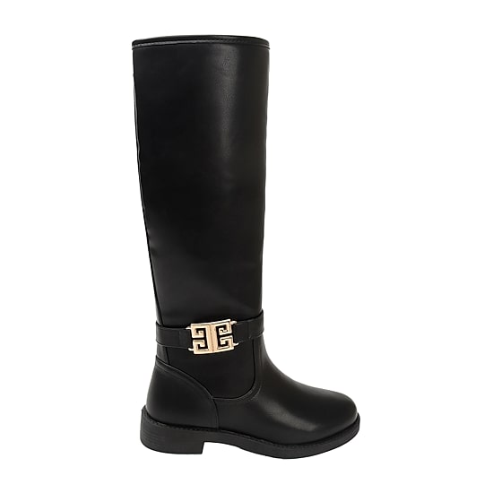 Yoki Womens Erin-20 Flat Heel Dress Boots