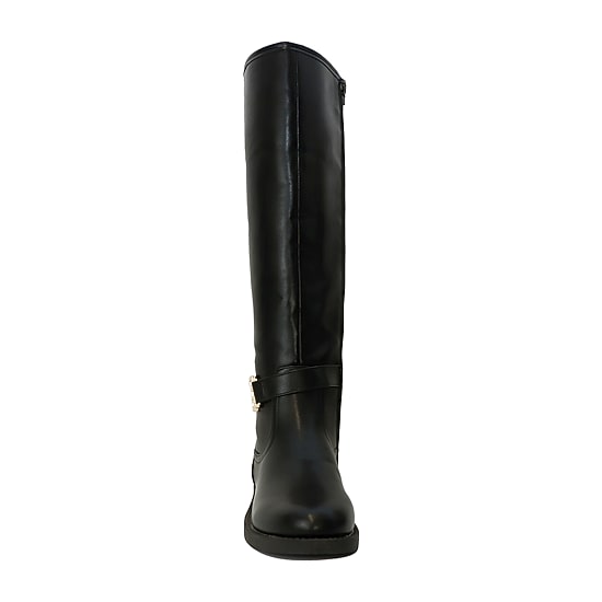 Yoki Womens Erin-20 Flat Heel Dress Boots