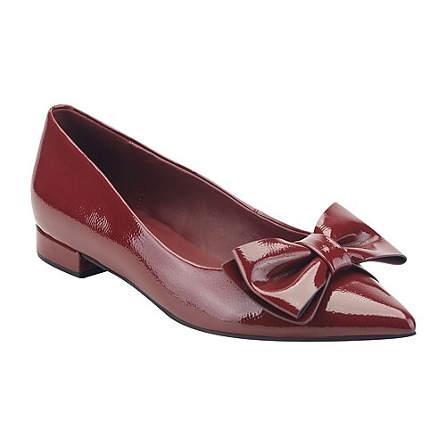 BANDOLINO Alicce Womens Pointed Closed Toe Slip-On Shoe, 10 Medium, Red