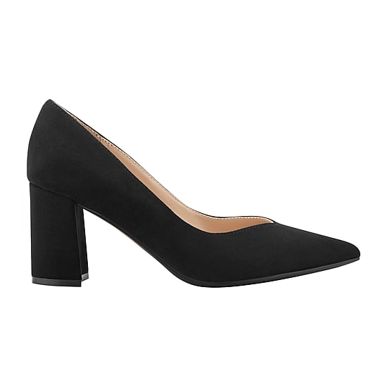 Marc Fisher® Carlita Womens Pointed Closed Toe Block Heel Pumps