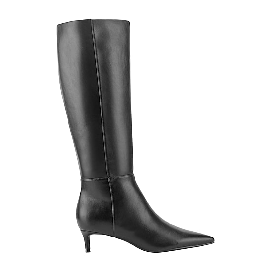 BANDOLINO Womens Sloan Kitten Heel Dress Boots