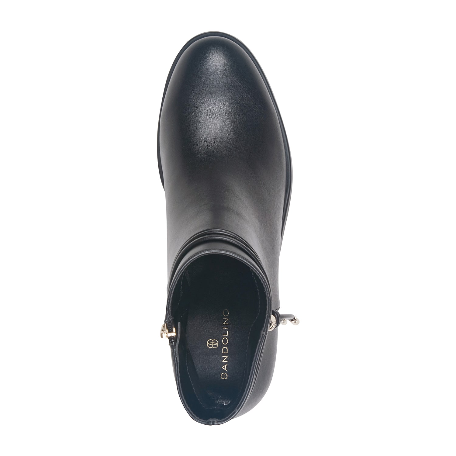 BANDOLINO Womens Dottie Stacked Heel Booties