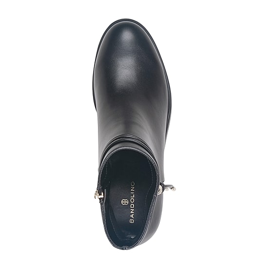 BANDOLINO Womens Dottie Stacked Heel Booties