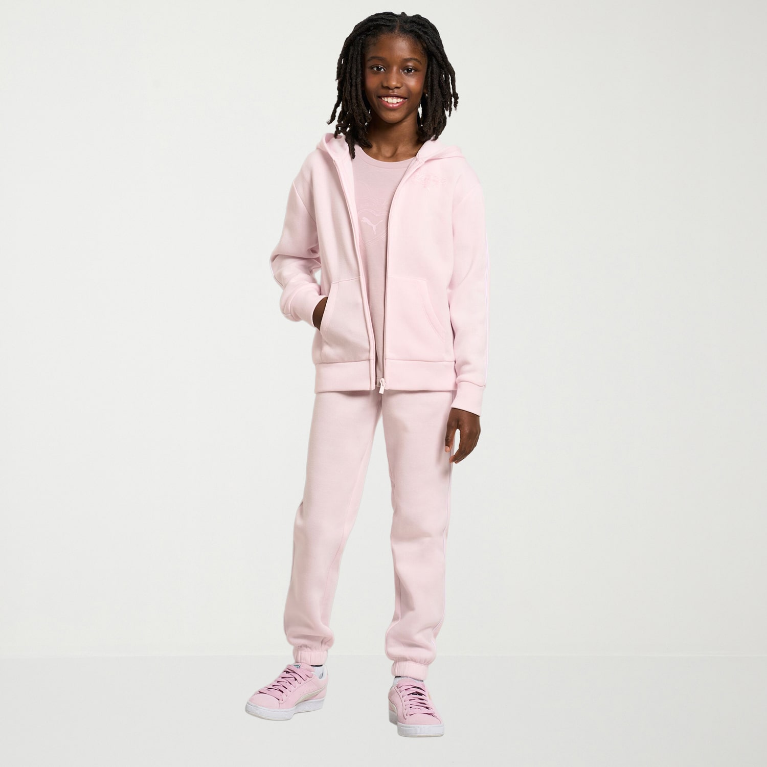 PUMA Big Kid Girls Fleece 3-pc. Pant Set