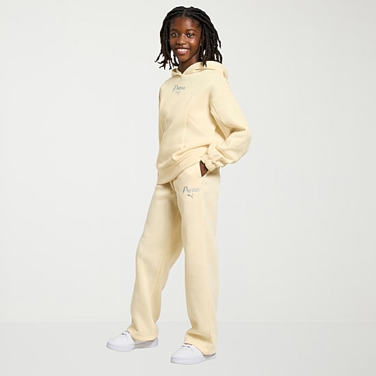 PUMA Big Kid Girls Fleece 2-pc. Pant Set