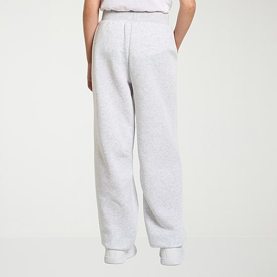 PUMA Big Kid Girls Mid Rise Cuffed Regular Fit Fleece Pull-On Pant
