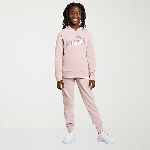 Puma Big Kid Girls 2-pc. Pant Set In Pink