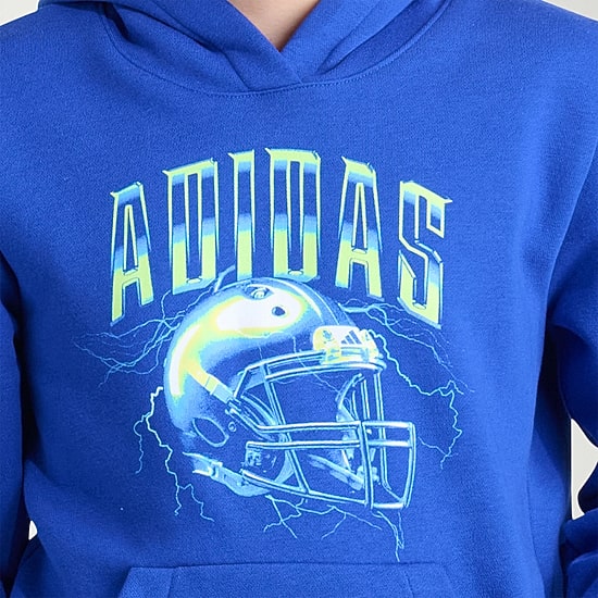 adidas Big Kid Boys Long Sleeve Active Hoodie