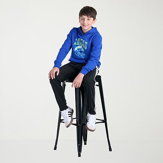 adidas Big Kid Boys Long Sleeve Active Hoodie